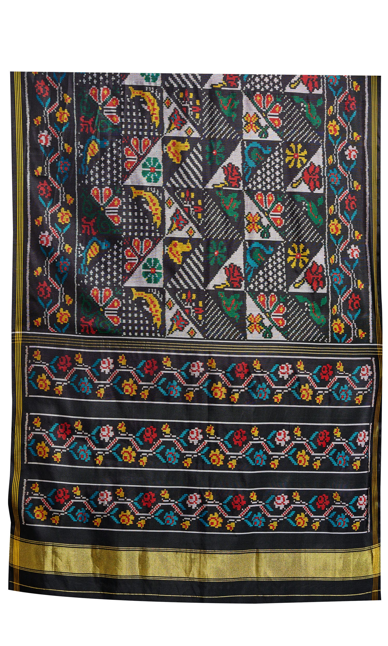 Single Ikat Patola Saree