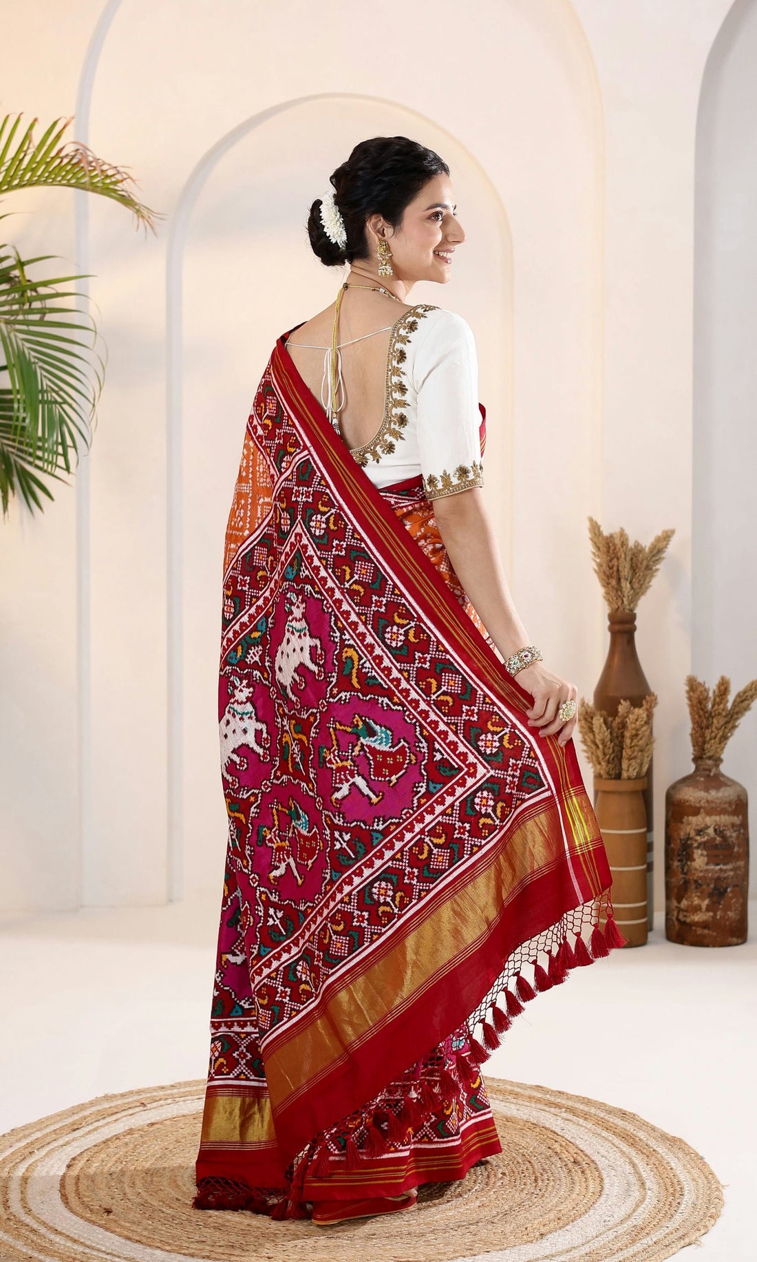 Double Ikat Patola Saree