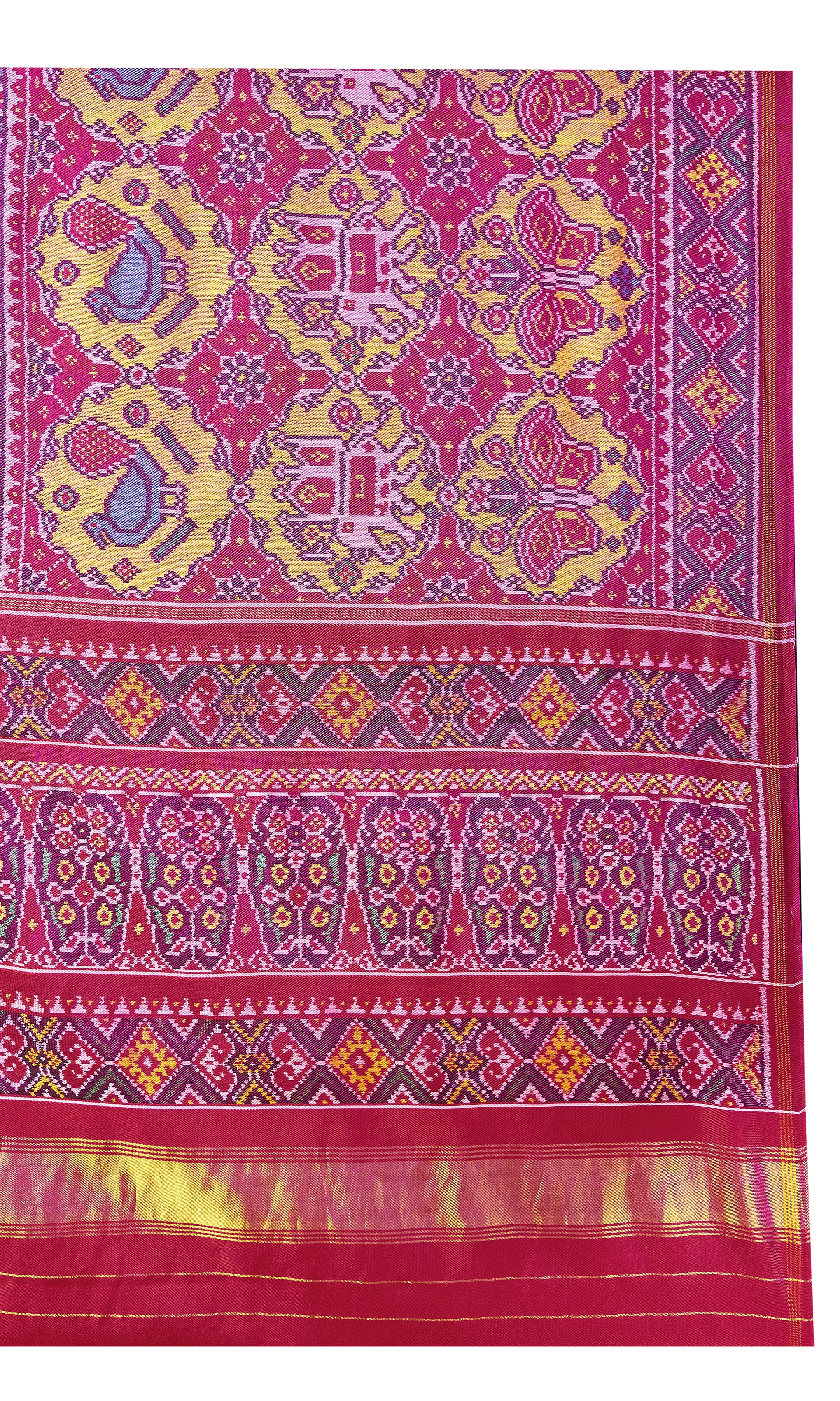 Twill Weave Patola Saree
