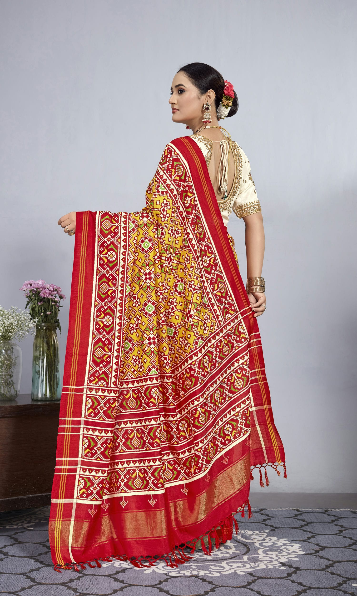 Double Ikat Patola Saree