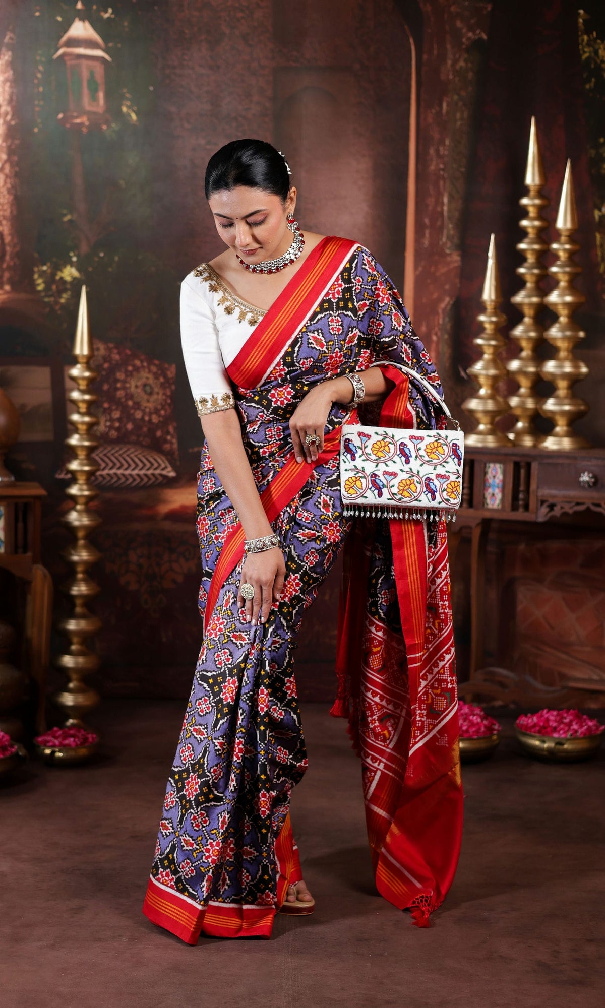 Double Ikat Patola Saree