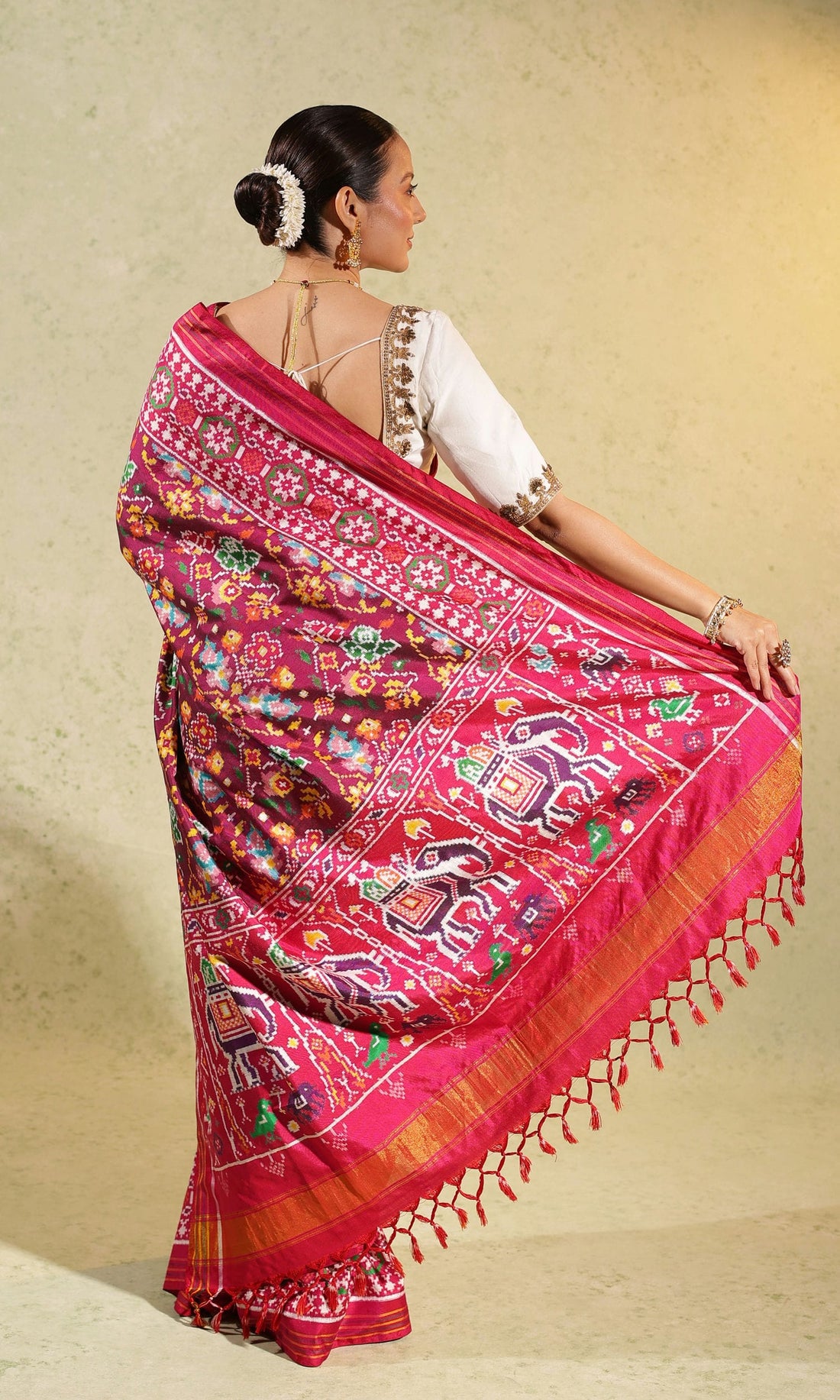 Double Ikat Patola Saree