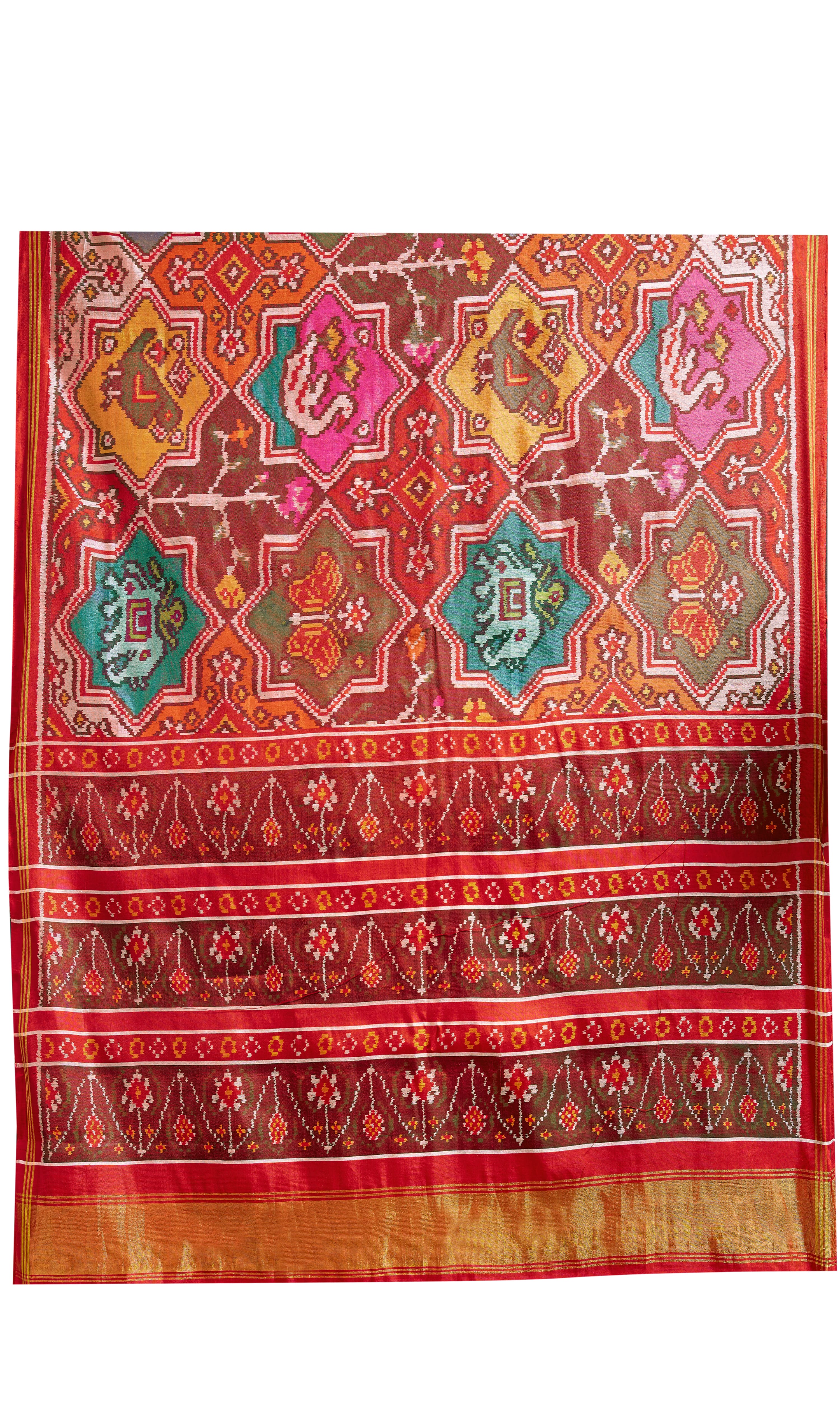 Single Ikat Patola Saree