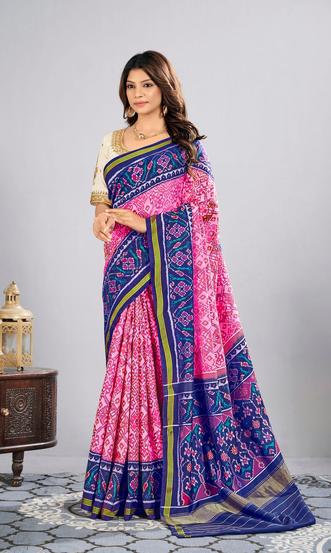 Single Ikat Patola Saree