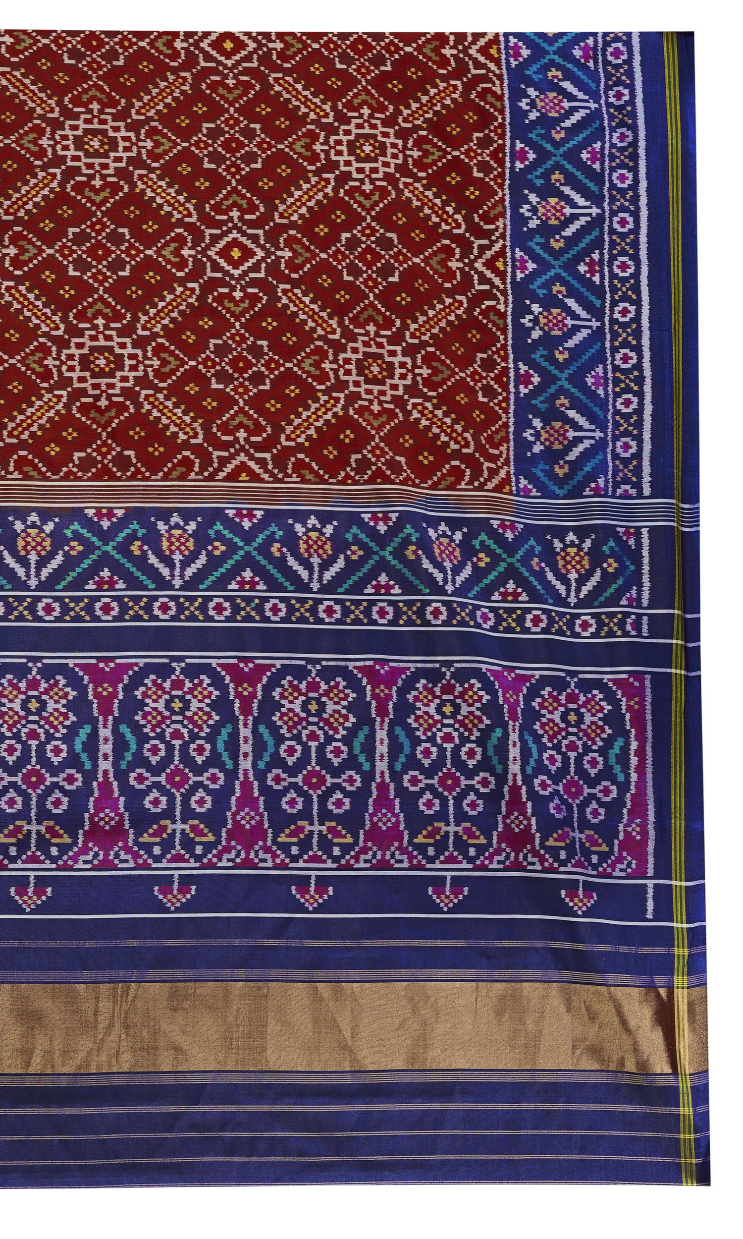 Single Ikat Patola Saree