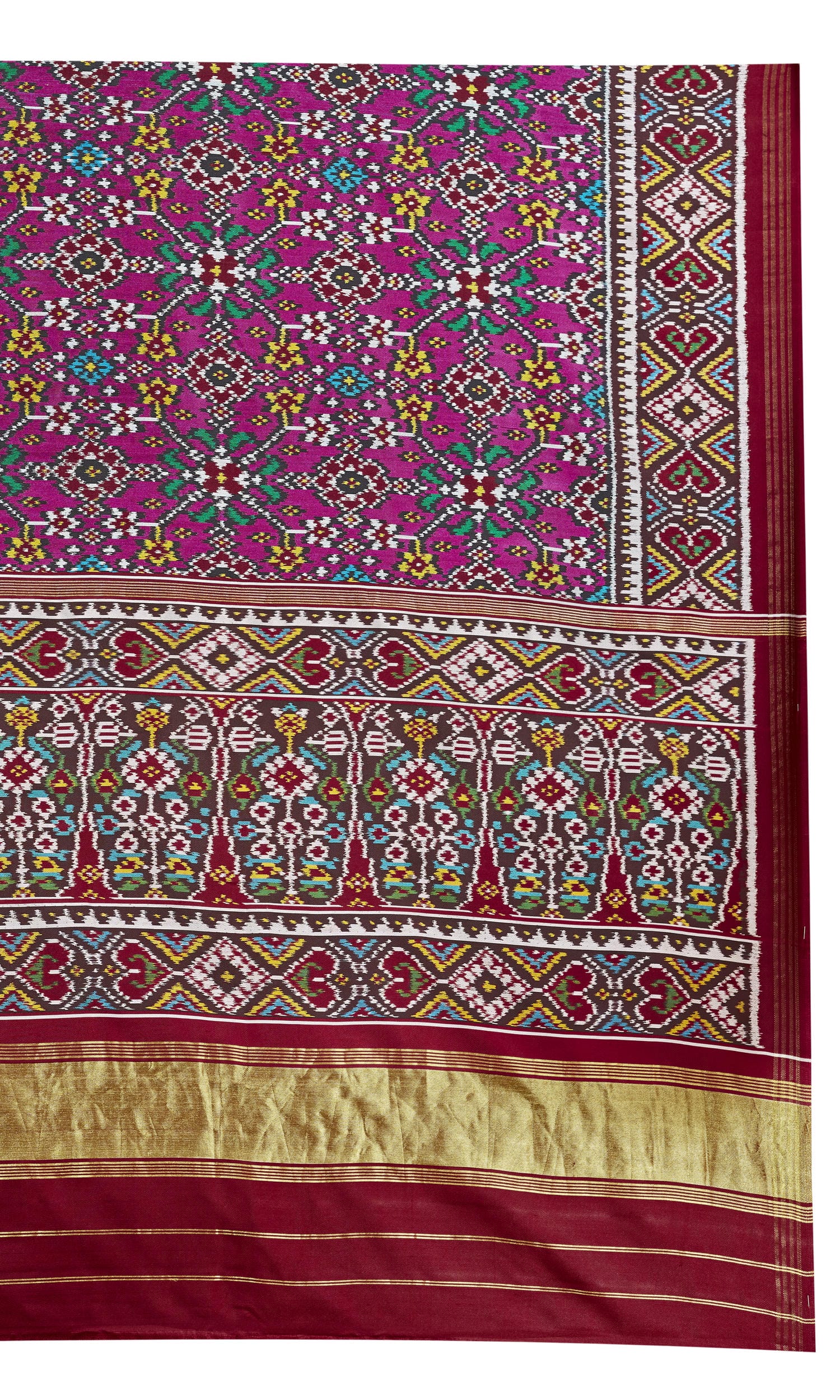 Twill Weave Patola Saree