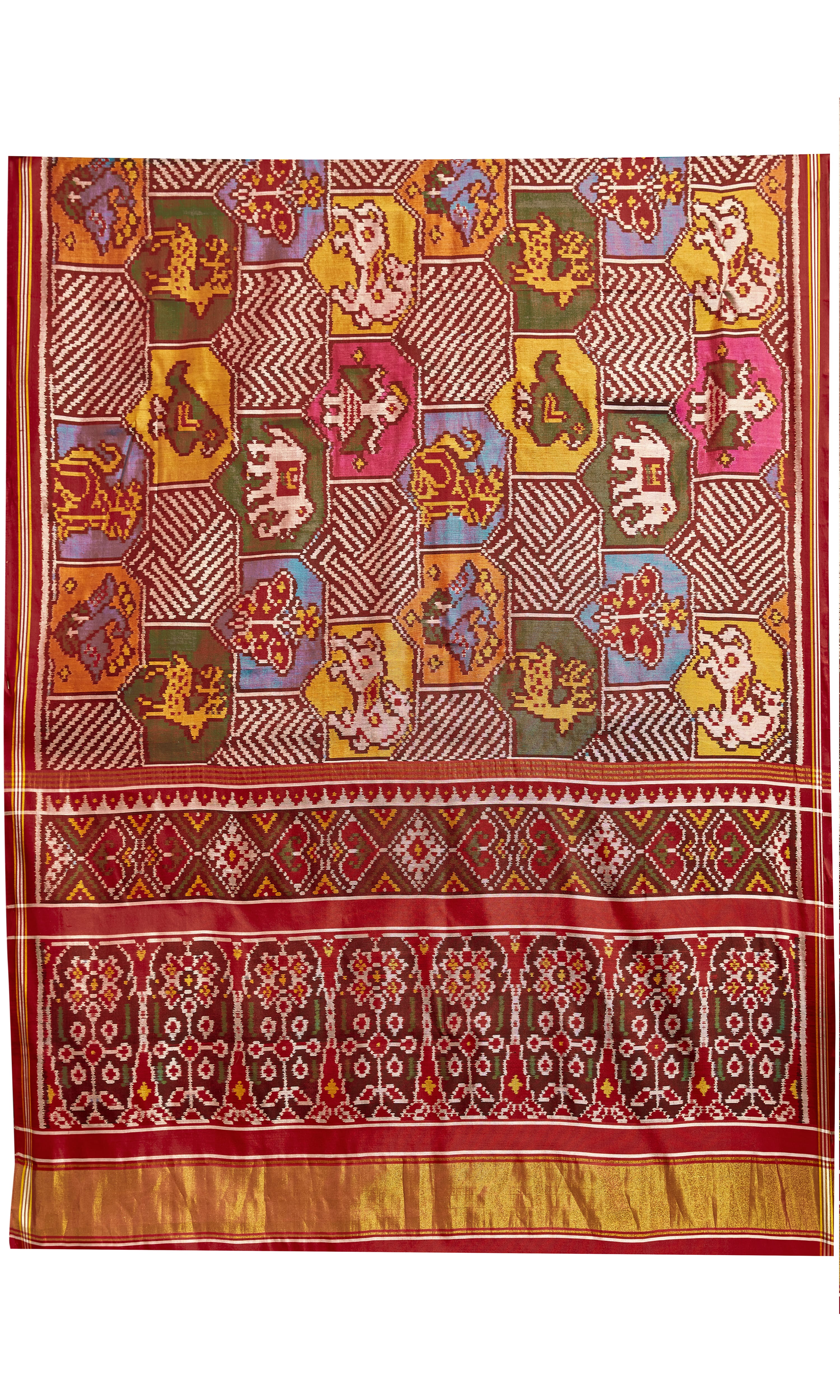 Single Ikat Patola Saree