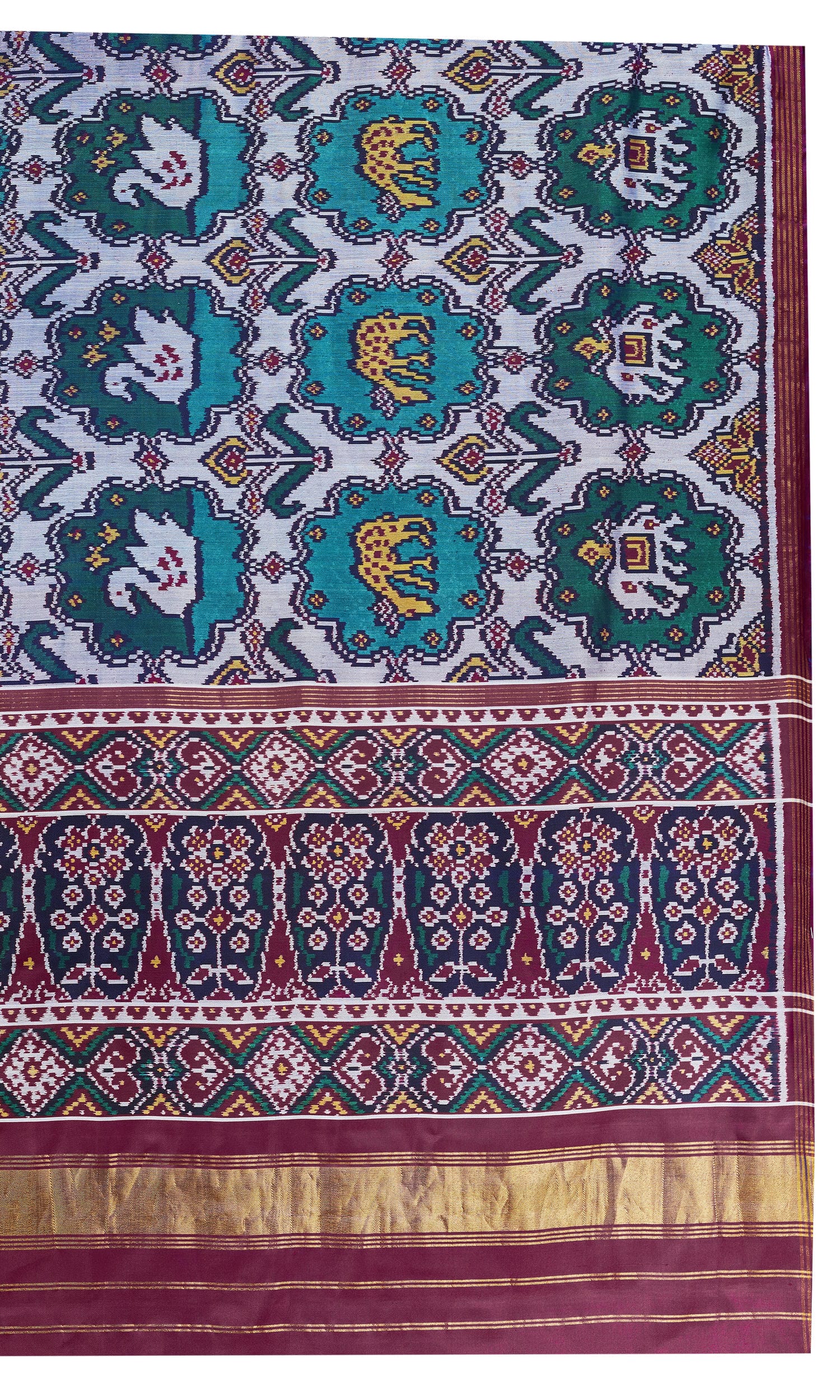 Twill Weave Patola Saree