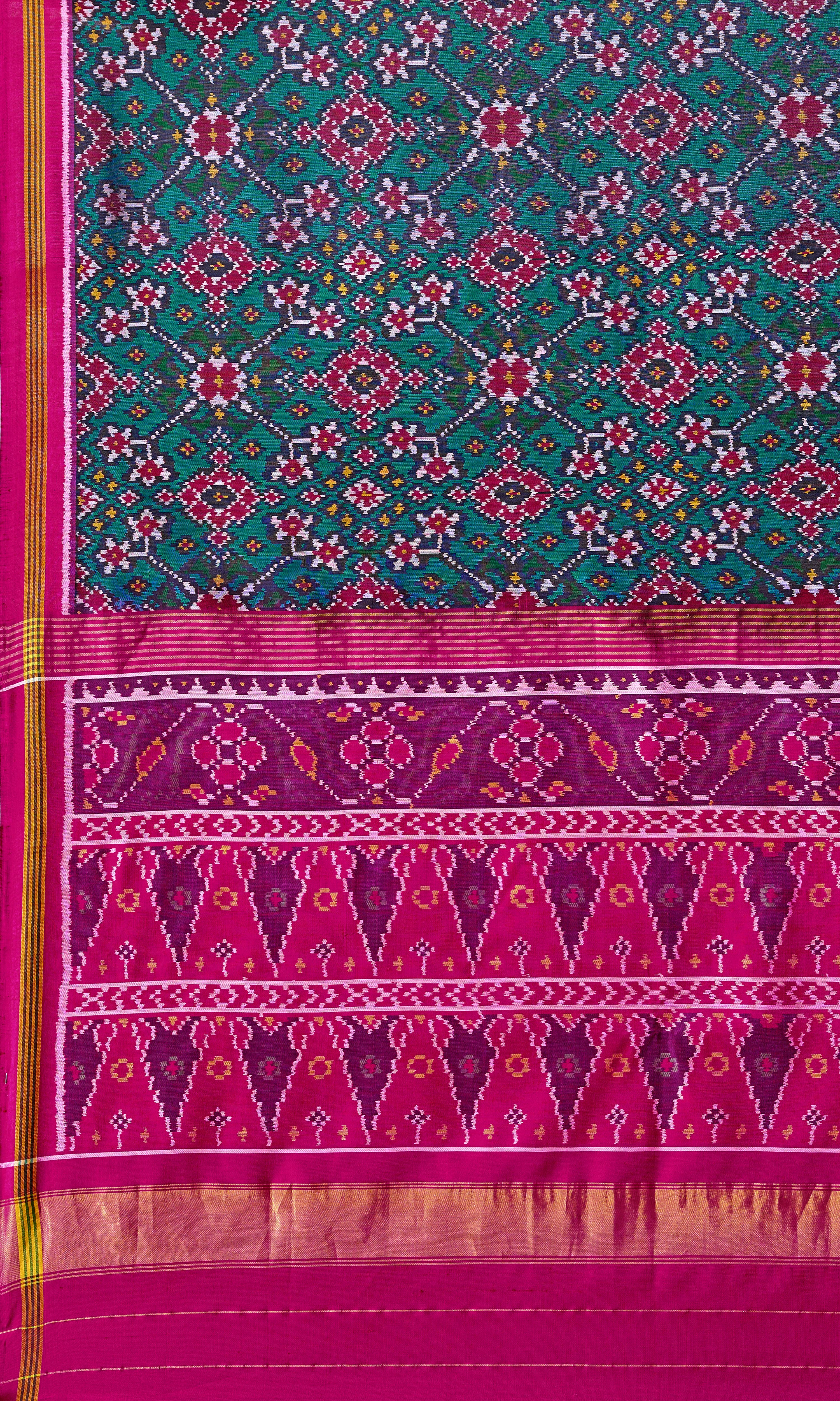 Single Ikat Patola Saree
