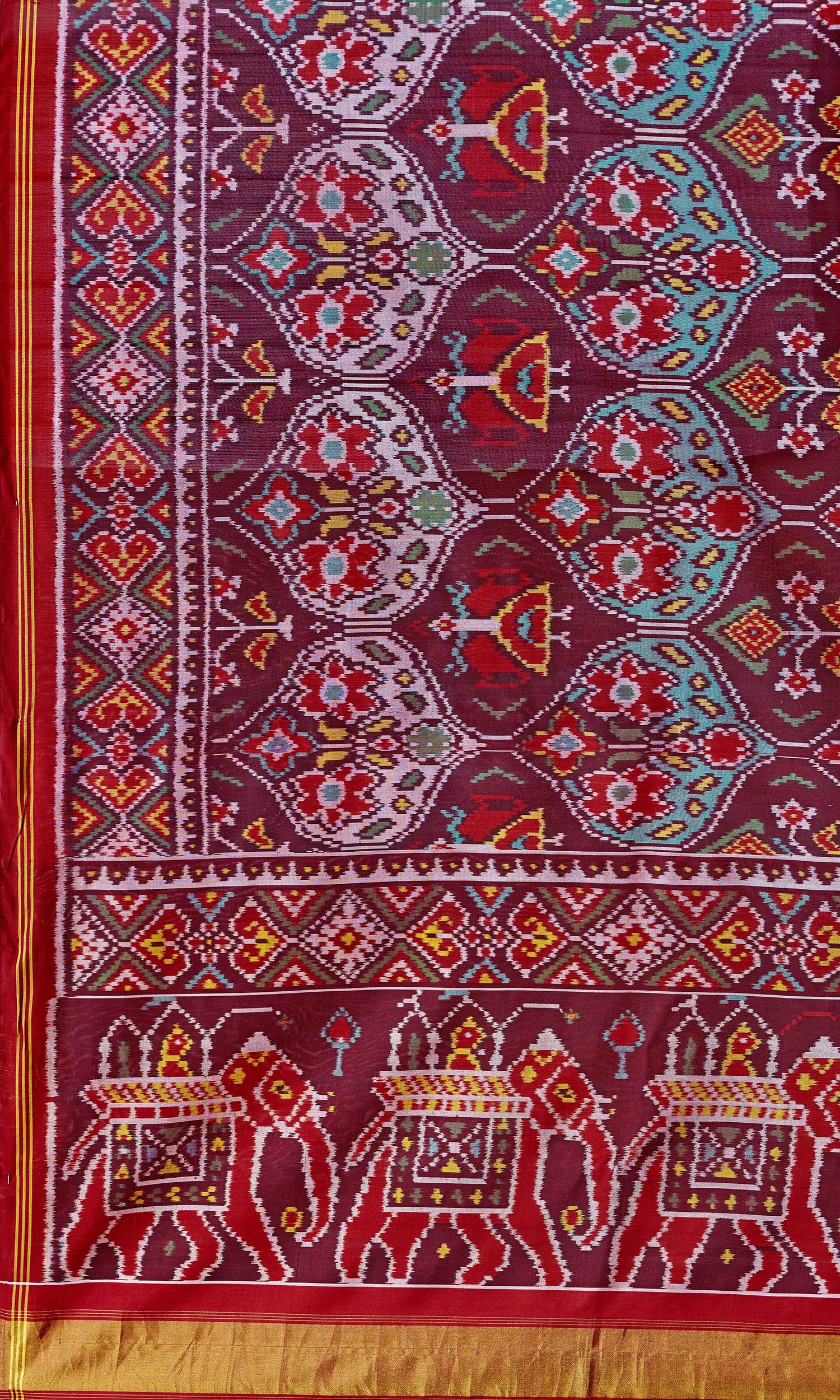 Single Ikat Patola Saree