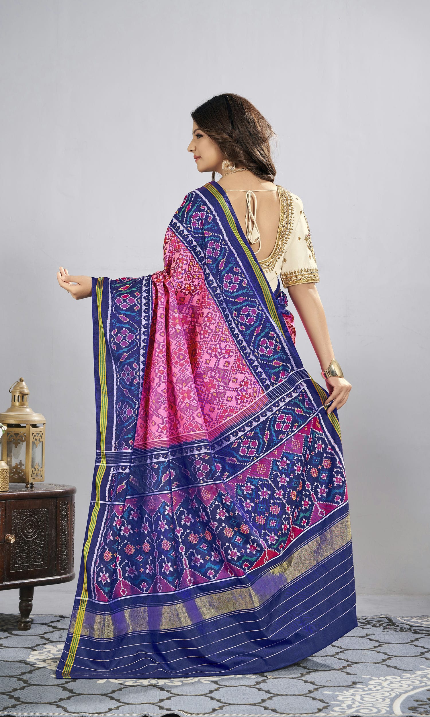 Single Ikat Patola Saree