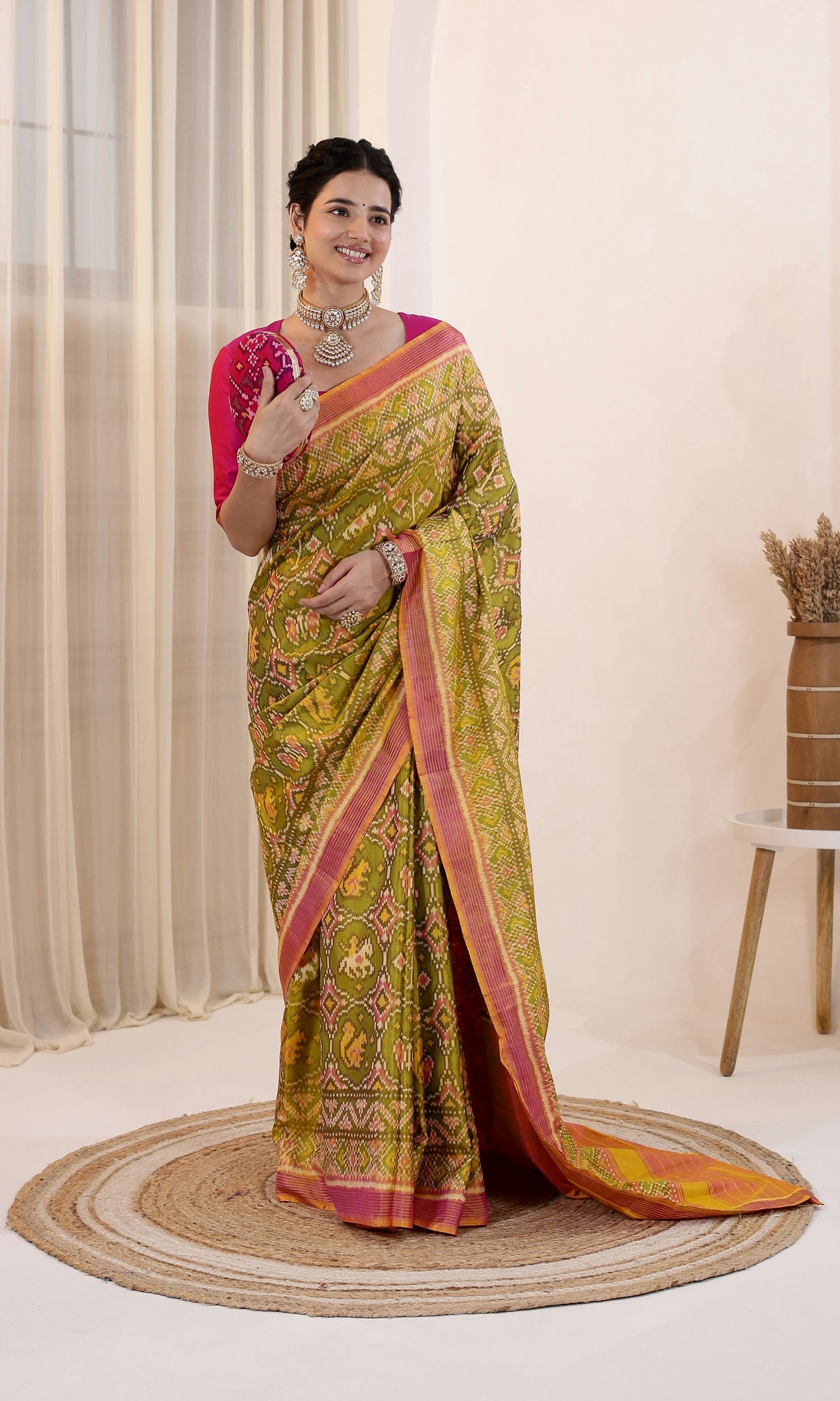 Single Ikat Patola Saree
