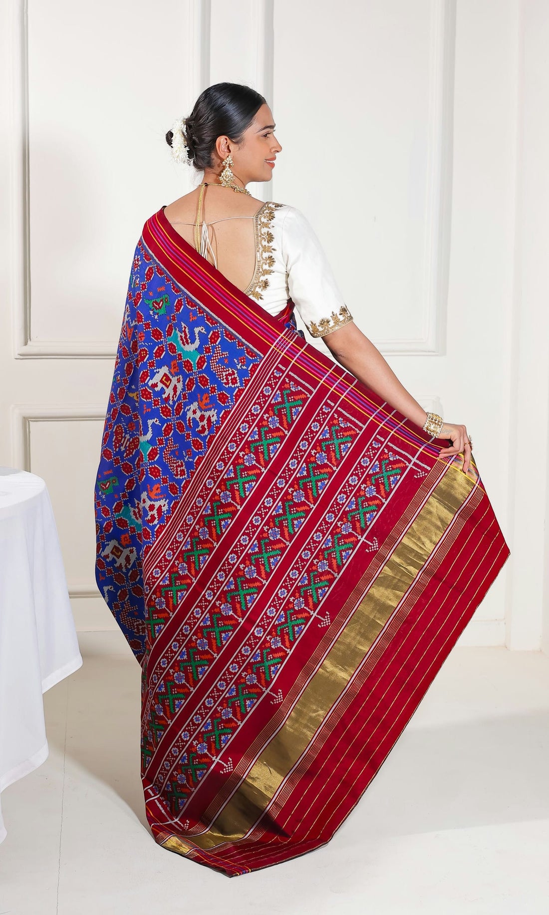 Single Ikat Patola Saree