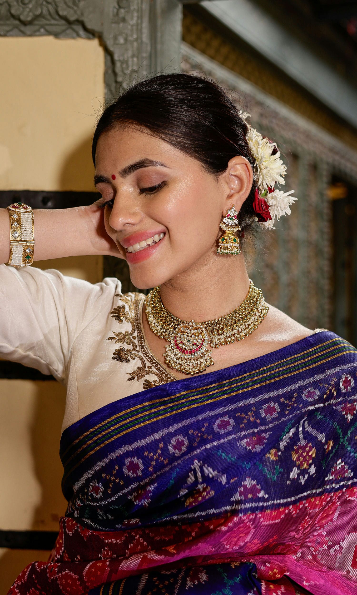 Single Ikat Patola Saree