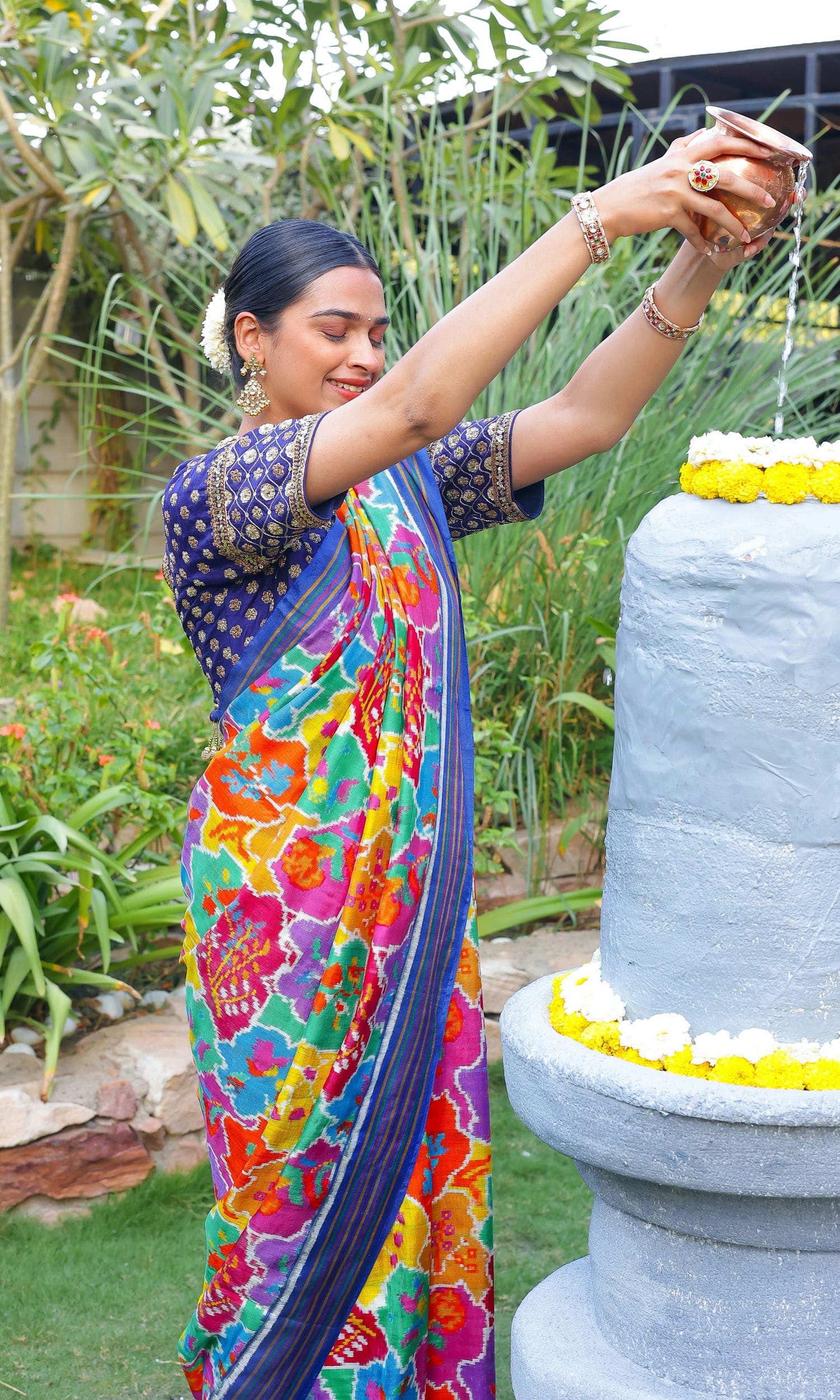 Double Ikat Patola Saree