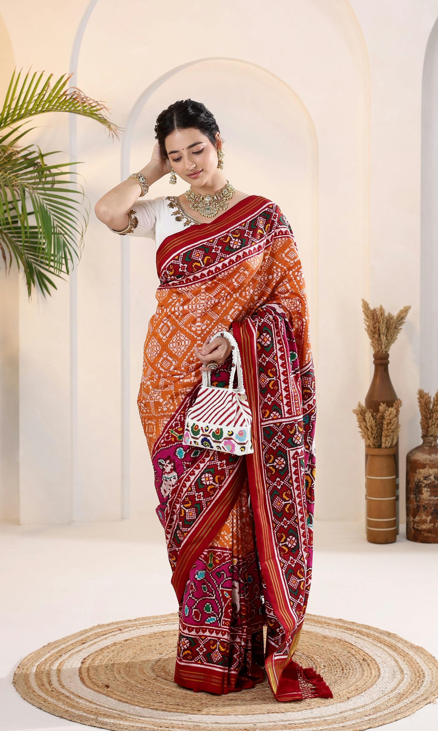 Double Ikat Patola Saree