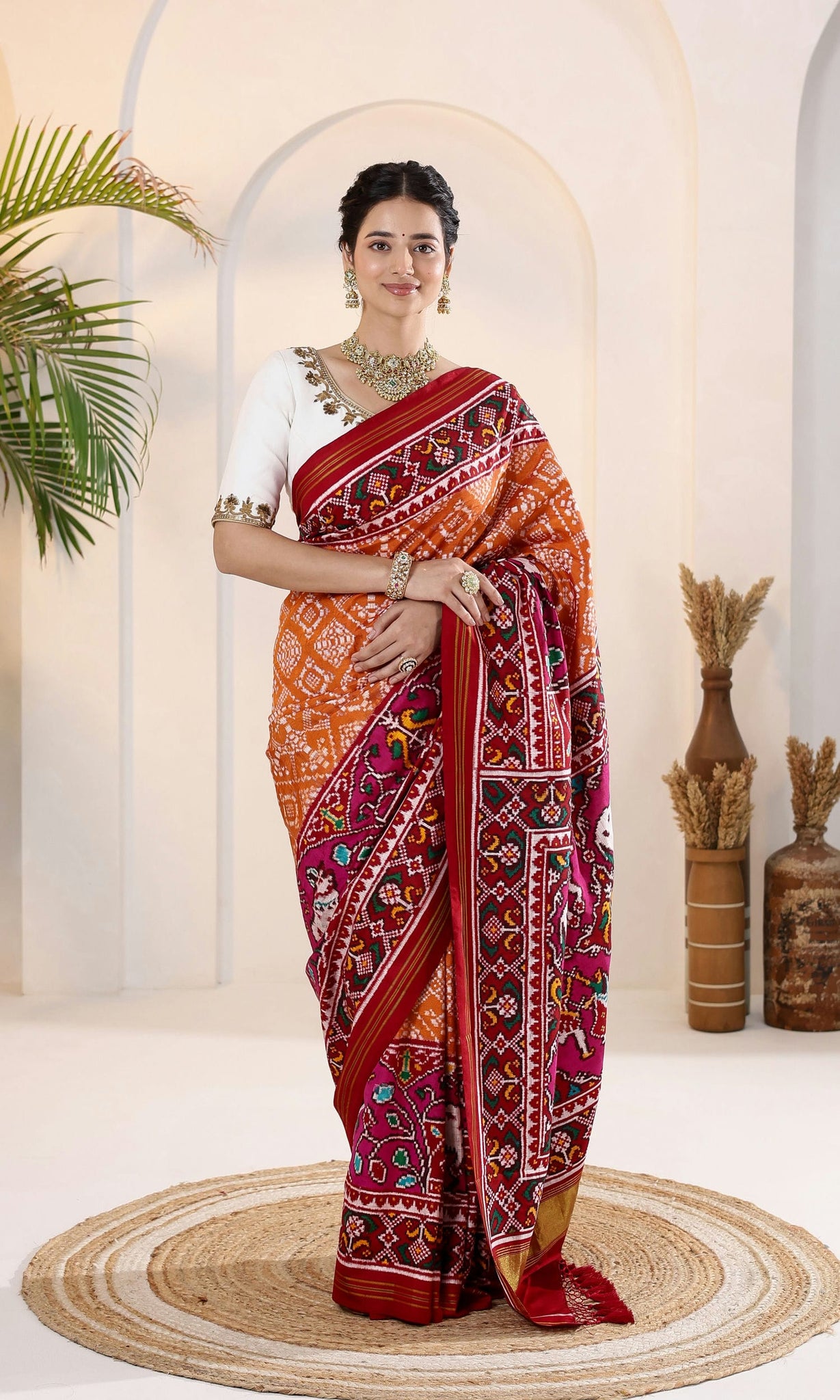 Double Ikat Patola Saree