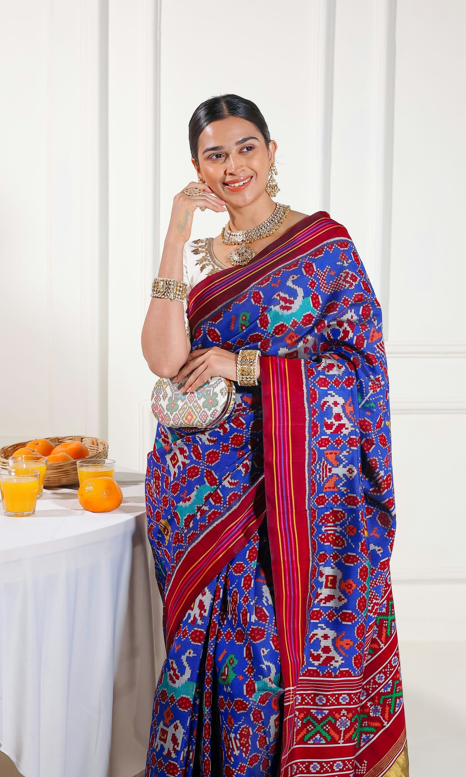Single Ikat Patola Saree