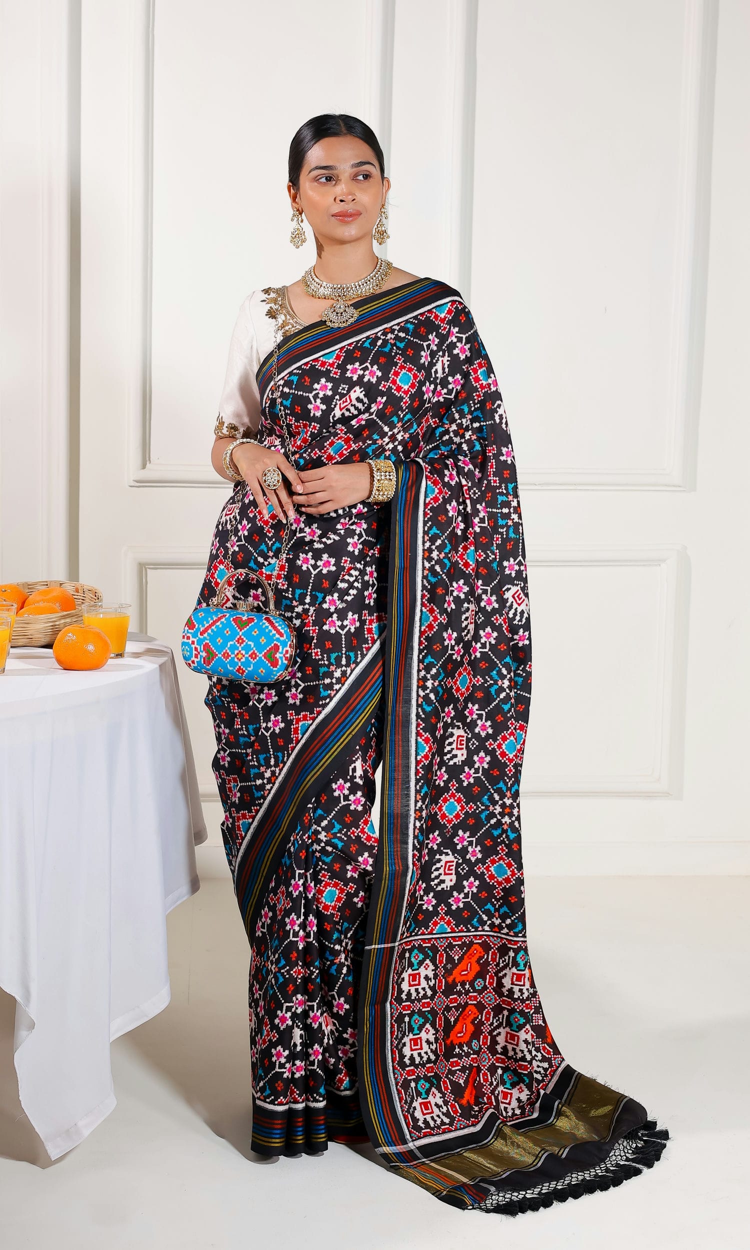 Double Ikat Patola Saree