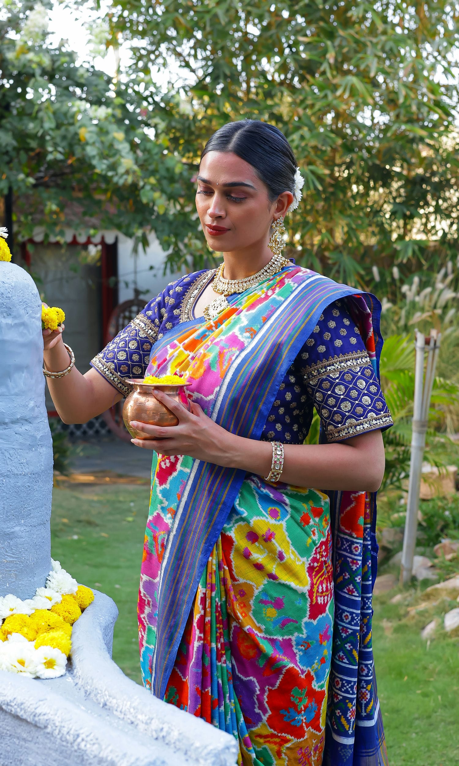 Double Ikat Patola Saree