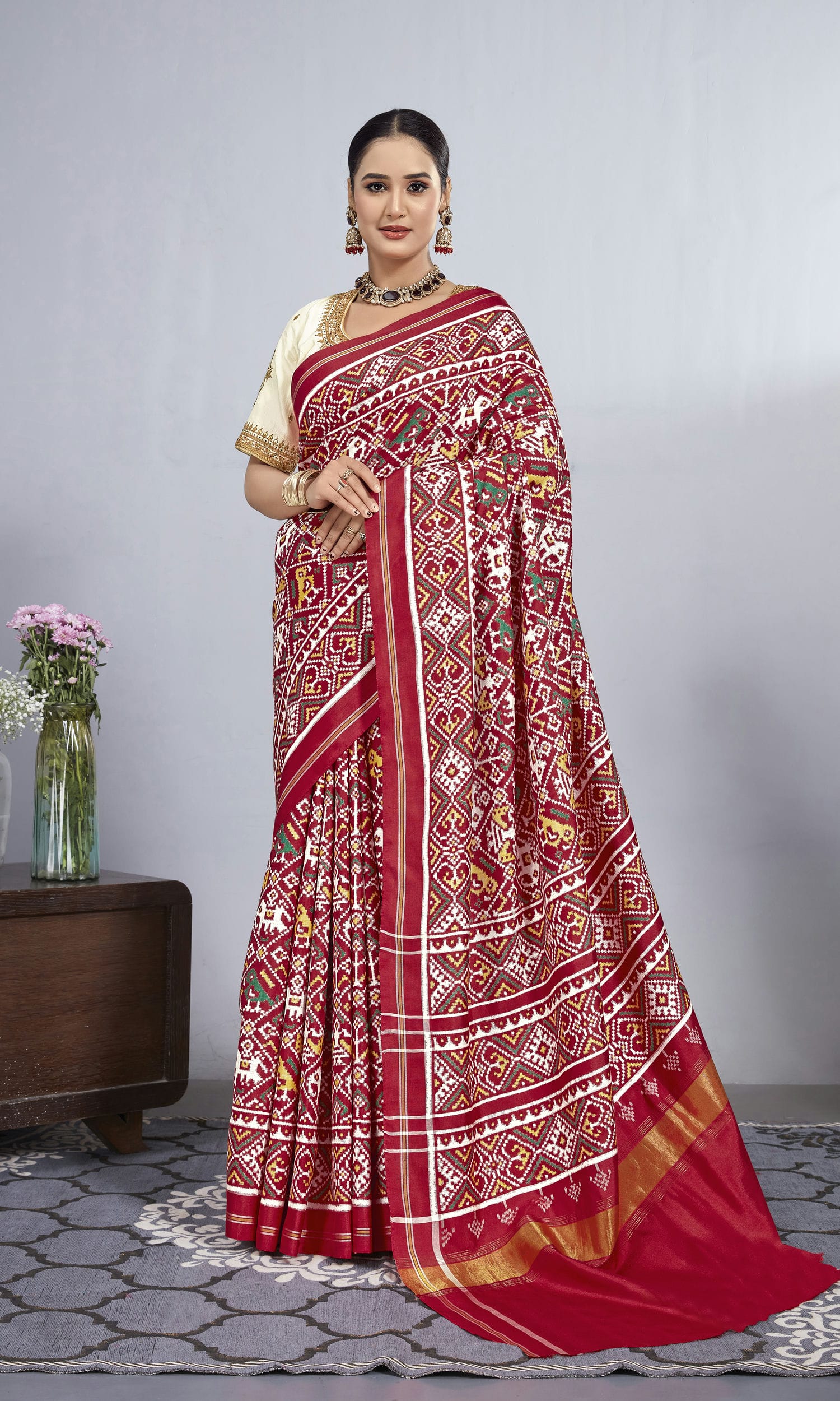 Double Ikat Patola Saree