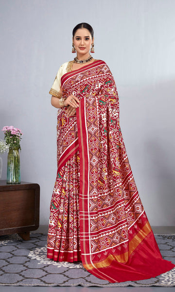 Double Ikat Patola Saree