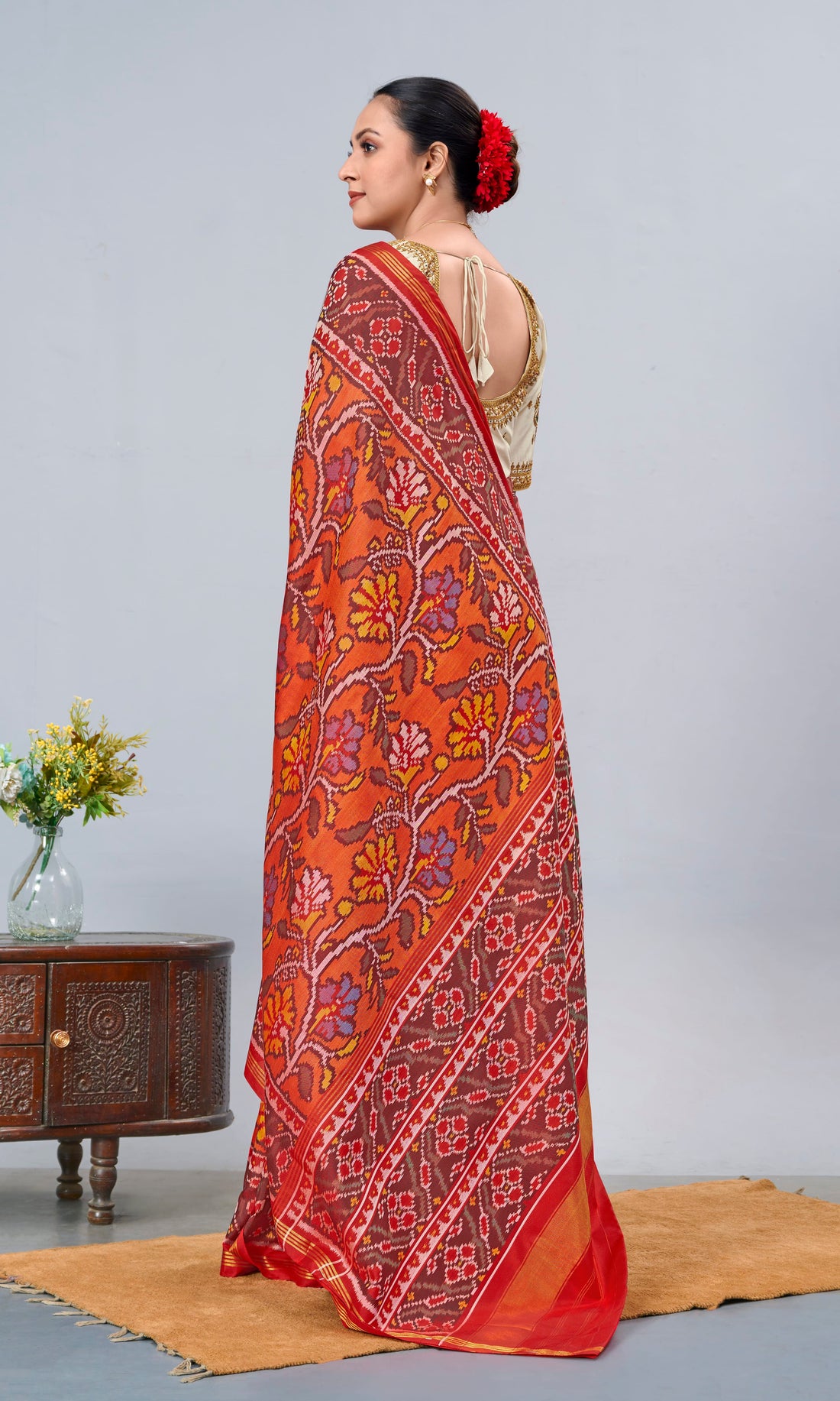 Single Ikat Patola Saree