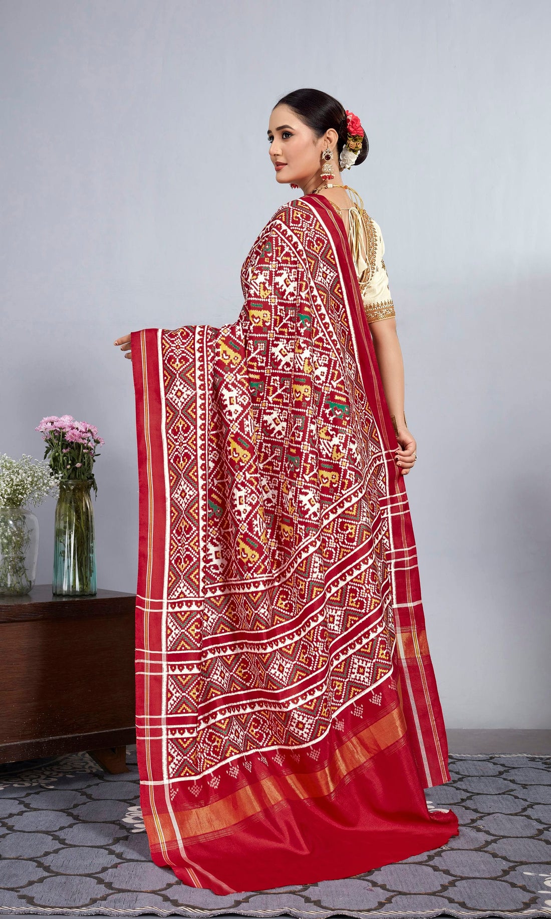 Double Ikat Patola Saree