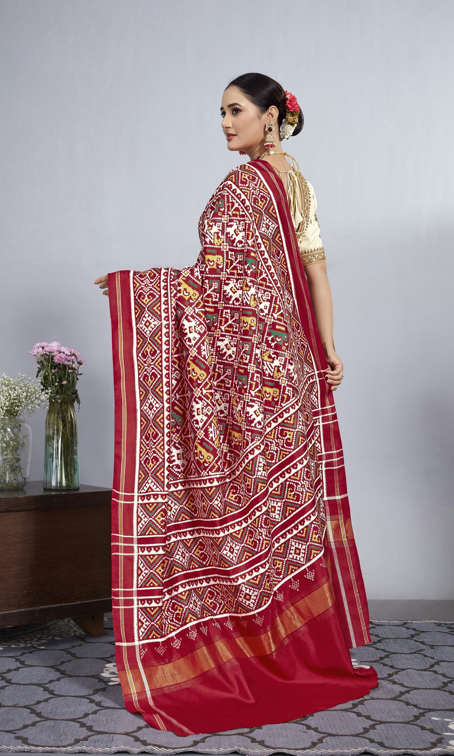 Double Ikat Patola Saree