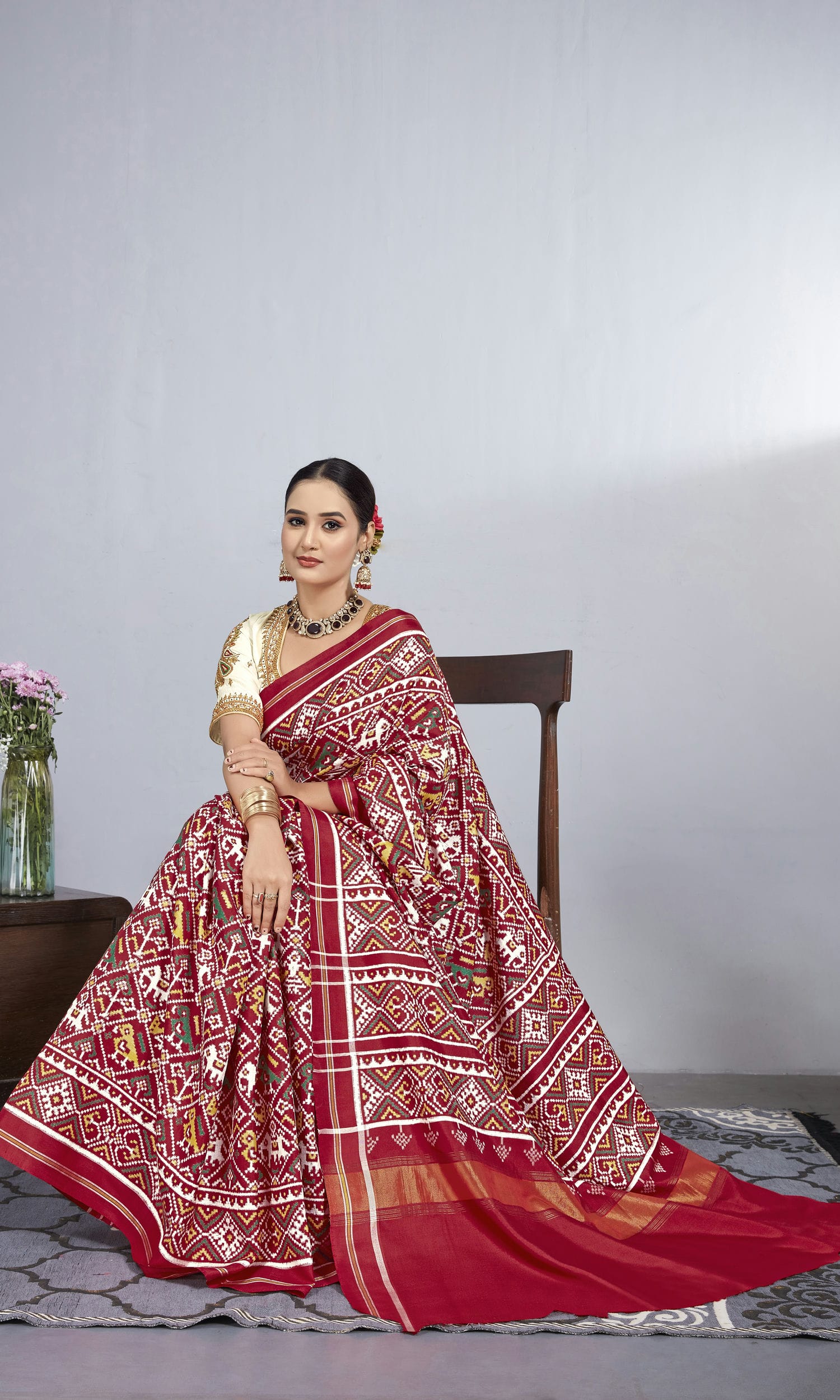 Double Ikat Patola Saree
