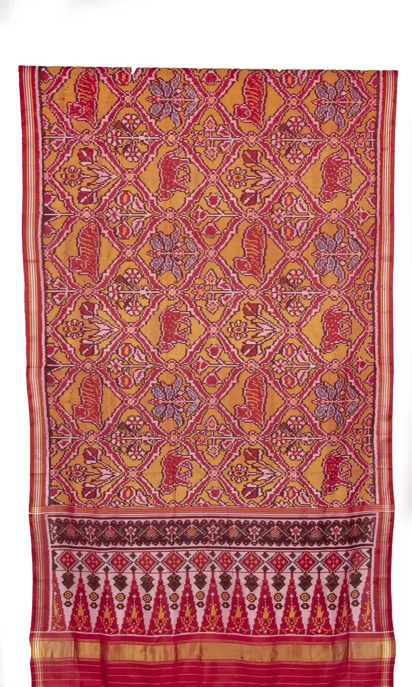Single Ikat Patola Saree