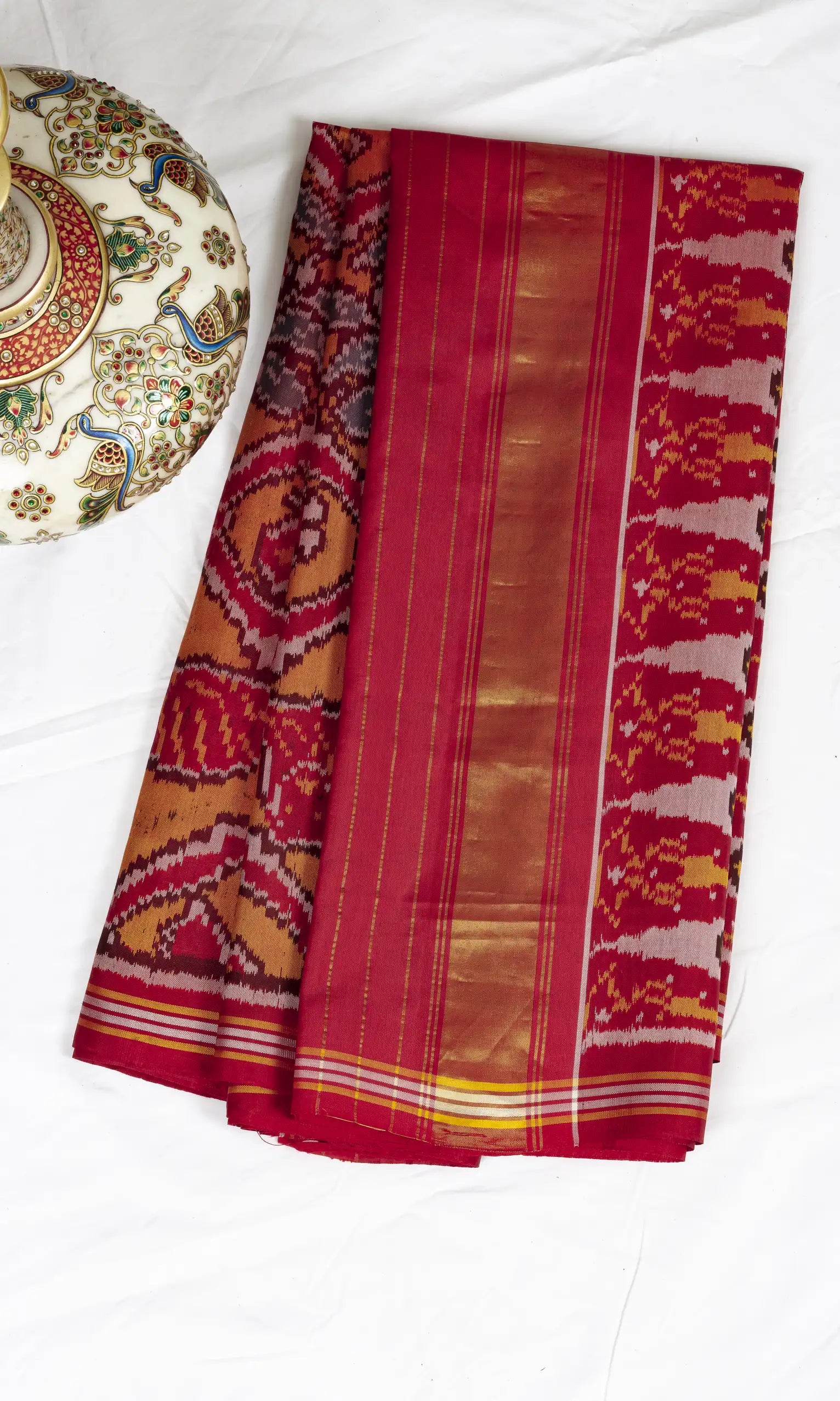 Single Ikat Patola Saree